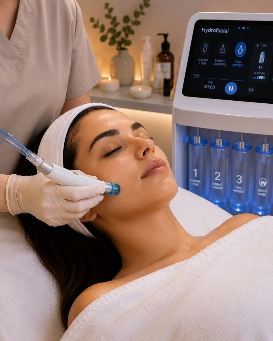 Hidrofacial y microdermoabrasión en Bogotá para textura, glow y poros